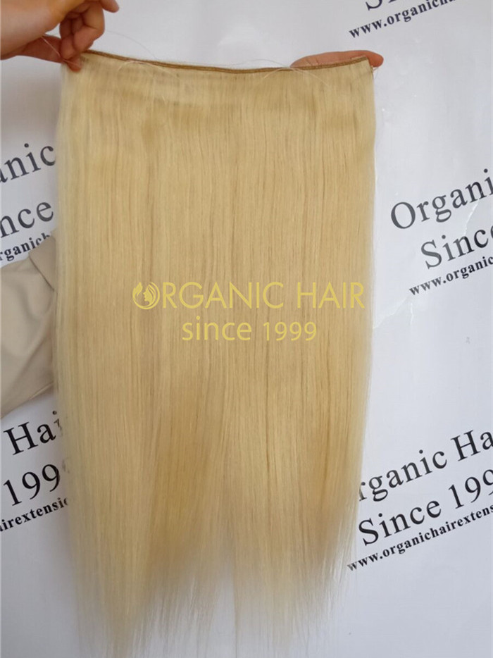 Wholesale cheap Halo hair extensions and good reviews X36